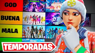 CALIFICANDO LAS TEMPORADAS DE FORTNITE [upl. by Nuriel863]