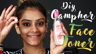 DIY Camphor Face Toner  Face Toner Tutorial Using Camphor  Face Toner For Glowing Skin  Foxy [upl. by Scott]