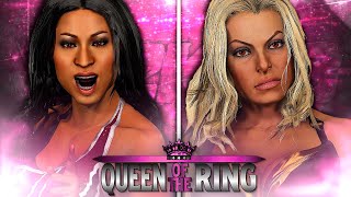 Gail Kim vs Trish Stratus Full Match  QOTR Tournament  Ruthless Aggression Era Universe [upl. by Johannessen]