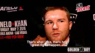 Canelo vs Khan New York Press Conference I Recap [upl. by Ahsinyt]