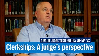 Clerkships  Judge Todd Hughes 92 US Court of Appeals for the Federal Circuit [upl. by Eoz]