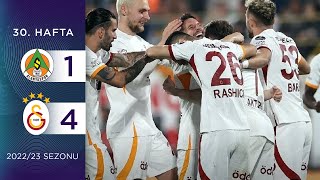 C Alanyaspor 14 Galatasaray  30 Hafta  202223 [upl. by Adim]