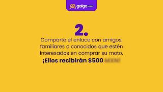 😎Gana 1000 MXN por referir a tus amigos con Galgocom [upl. by Fortin365]