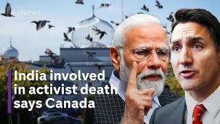 India involved in killing of Sikh leader say Canada [upl. by Sedgewick211]