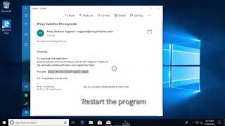 Registering Proxy Switcher [upl. by Finegan508]
