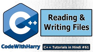 File IO in C ReadWrite in the Same Program amp Closing Files  C Tutorials for Beginners 61 [upl. by Sokim]