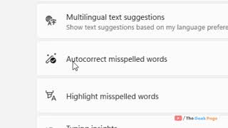 How to Turn ON Spell check in Windows 11 [upl. by Atirys964]