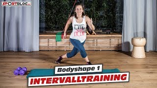 20 Min Ganzkörper Intervalltraining 1  Fatburning plus Kräftigung für zu Hause [upl. by Rimaj]