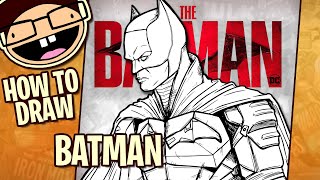 How To Draw Batman Arkham Knight Version Step by Step  Smile Comic [upl. by Innaig872]