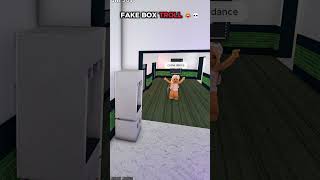 FAKE BOX TROLLING IN MM2 😂 roblox mm2 [upl. by Ennairac754]