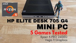 Great Mini PC  Testing 5 Games  Ryzen 5 PRO 2400G [upl. by Yhotmit]