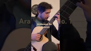 Arabesque No 1 classicalguitar jazzguitar classicalmusic guitarsolo [upl. by Euqinu]