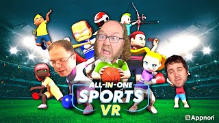 Lets Play AllinOne Sports VR for Quest 2 [upl. by Llehsam83]