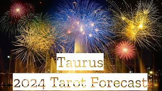 ♉️Taurus  Big Breakthroughs In 2024  🎉2024 Tarot Predictions [upl. by Dlaregztif]