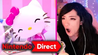 NINTENDO DIRECT 2024 OVERVIEW REACT HELLO KITTY GAME NEW ZELDA [upl. by Rodgers]