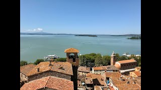 Lago Trasimeno  Lake Trasimeno  Umbria Italy  4K [upl. by Lashonda]