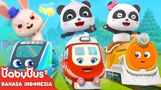 Permen Ajaib 🚆 Lagu Mobil  Kumpulan Film Bayi Panda Ajaib  Lagu Anak  BabyBus Bahasa Indonesia [upl. by Teage974]