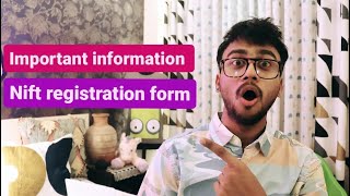 NIFT REGISTRATION FORM OUT  ALL THE IMPORTANT INFORMATION [upl. by Adis]