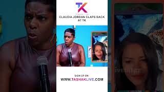 Claudia Jordan Claps Back At TK [upl. by Ellehcer]