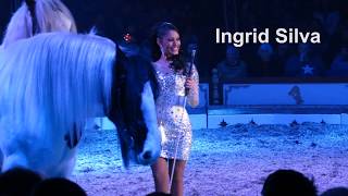 Cirkus Benneweis 2015 Ingrid Silva dressur heste [upl. by Ryhpez]