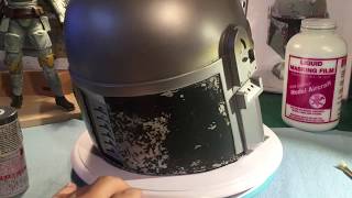 BOBA FETT 11 HELMET BUILD PART 2 [upl. by Caldeira335]