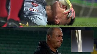 Muslera sakatlık ve hastaneye kaldırılma anı  Fatih Terimin Muslera hakkında konuşması [upl. by Amis]