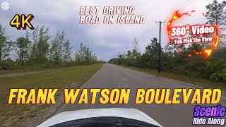 360° VR  Driving in Nassau Bahamas  Frank Watson Boulevard [upl. by Ynatsed527]