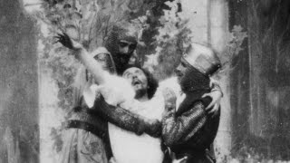 King John 1899  First ever Shakespeare film [upl. by Antonina884]