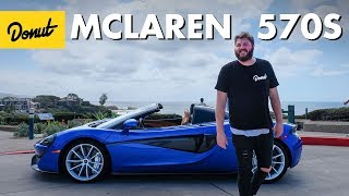 Driving the McLaren 570S  The New Car Show [upl. by Leong]