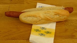 YORMAS  Käsekrainer Baguette Cheese Kransky [upl. by Quenna488]