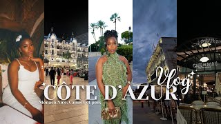 VLOG Côte dAzur  Monaco Nice Cannes et plus 🎀🌴 [upl. by Dumond]