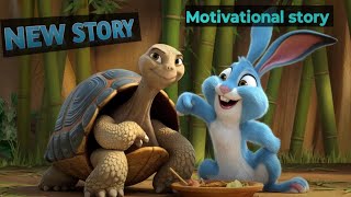 new story of Rabbit and tortoise  toon gully  Motivational Story [upl. by Cyrilla700]