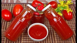 Pyszny Domowy Ketchup lekko pikantny  Przepis na Ketchup [upl. by Risley301]