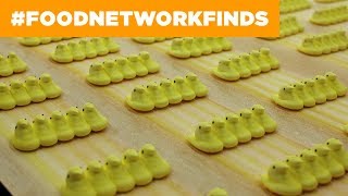 360° Exclusive How Peeps Are Made  The Best Restaurants in America  Food Network [upl. by Auhsohey]