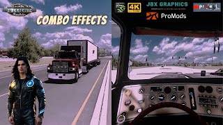 ATS COMBO EFFECTS DLAARESHADENVIDIA FILTERS RTX 4090 4K max settings JBX3PNGPROMODS [upl. by Caresa569]