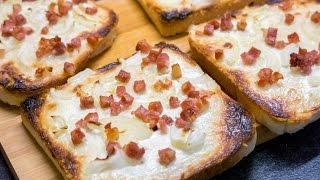 Flammkuchen Toast [upl. by Zerelda]