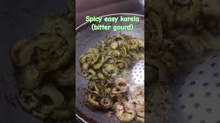 Karela easy dishfood sidedish bittergourd indianrecipe karale hagalakayi [upl. by Mellie]