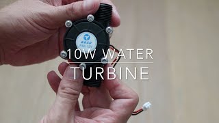 10W water turbine generator [upl. by Ilrebmik]