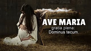 AVE MARIA GRATIA PLENA  Ave María de Schubert en Latín con subtítulos en Español [upl. by Larner355]