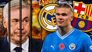 5 ANS de Prison pour ANCHELOTTI  Haland a Décidé de Son Futur  FootZone1 [upl. by Aseram114]