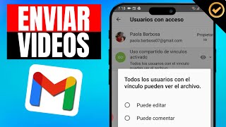 Como ENVIAR VIDEOS por GMAIL  Paso a Paso [upl. by Camilo]