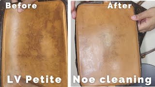 How to Clean Louis Vuitton Vachetta amp Canvas Stains and Watermarks [upl. by Htebsil249]