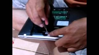 Cara ganti keyboard laptop netbook asus [upl. by Aniad324]