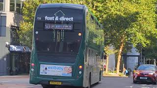 Here is 708 on the number 50 in Reading Thursday 3 October 2024 [upl. by Adidnere]