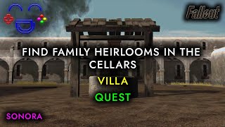 Find Family Heirlooms in the Cellars  Villa  Fallout Sonora [upl. by Mikol]