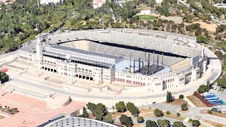 Montjuïc Olympic Stadium  FC Barcelona LaLiga EA Sports 2324 [upl. by Grand]