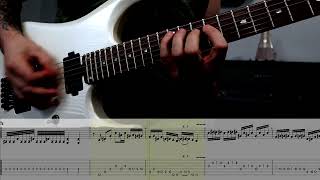 Dethklok  Fansong Guitar Solo Cover with Tab [upl. by Arakawa]