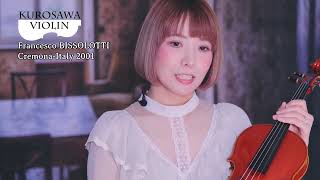 Francesco BISSOLOTTI 2001 紹介・演奏【Violinist：あさいまり】 [upl. by Conway]