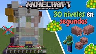 Granja de XP 100 automática con armadillos Minecraft Bedrock 12131 MCPEXboxPSSwitchPC [upl. by Margarethe]