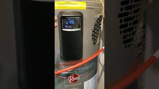 Heat pump water heater super low energy use [upl. by Lucien]